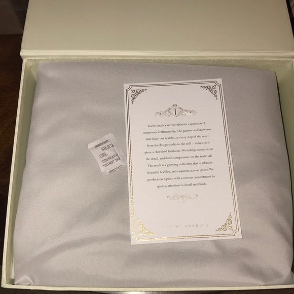 Isselle Auden Sheet Set King Slate Gray New - Picture 3 of 4